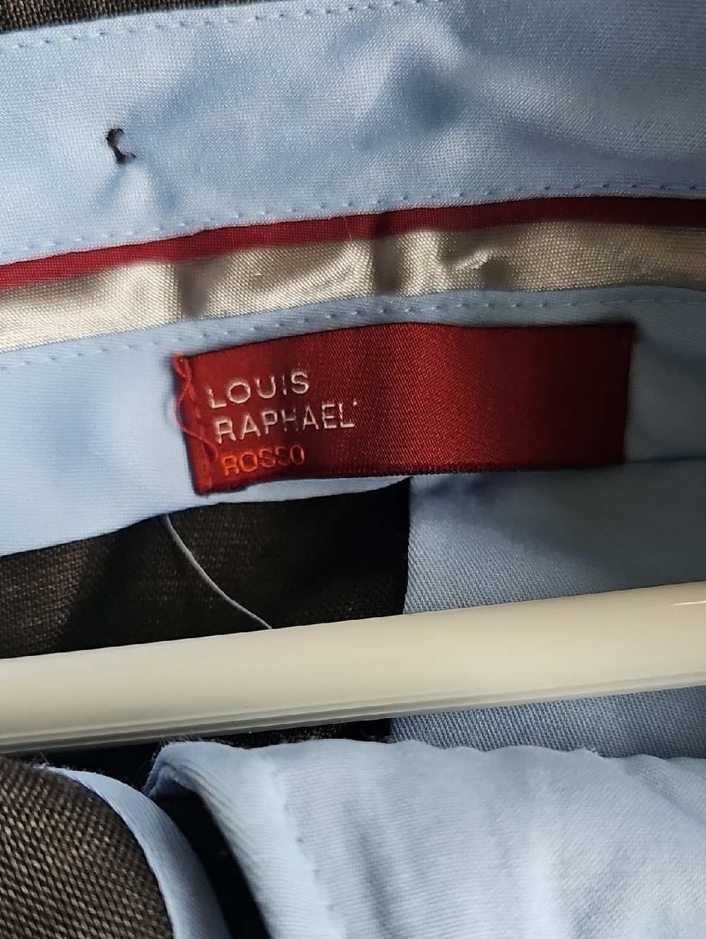 Louis Raphael Men Jeans Straight - Gray - Picture 2 of 10